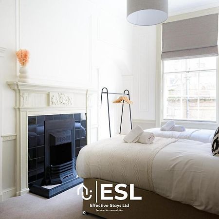 Most Central Luxury Grade 2 Listed Apartment Overlooking Shrewsbury Square - Free Parking Esterno foto