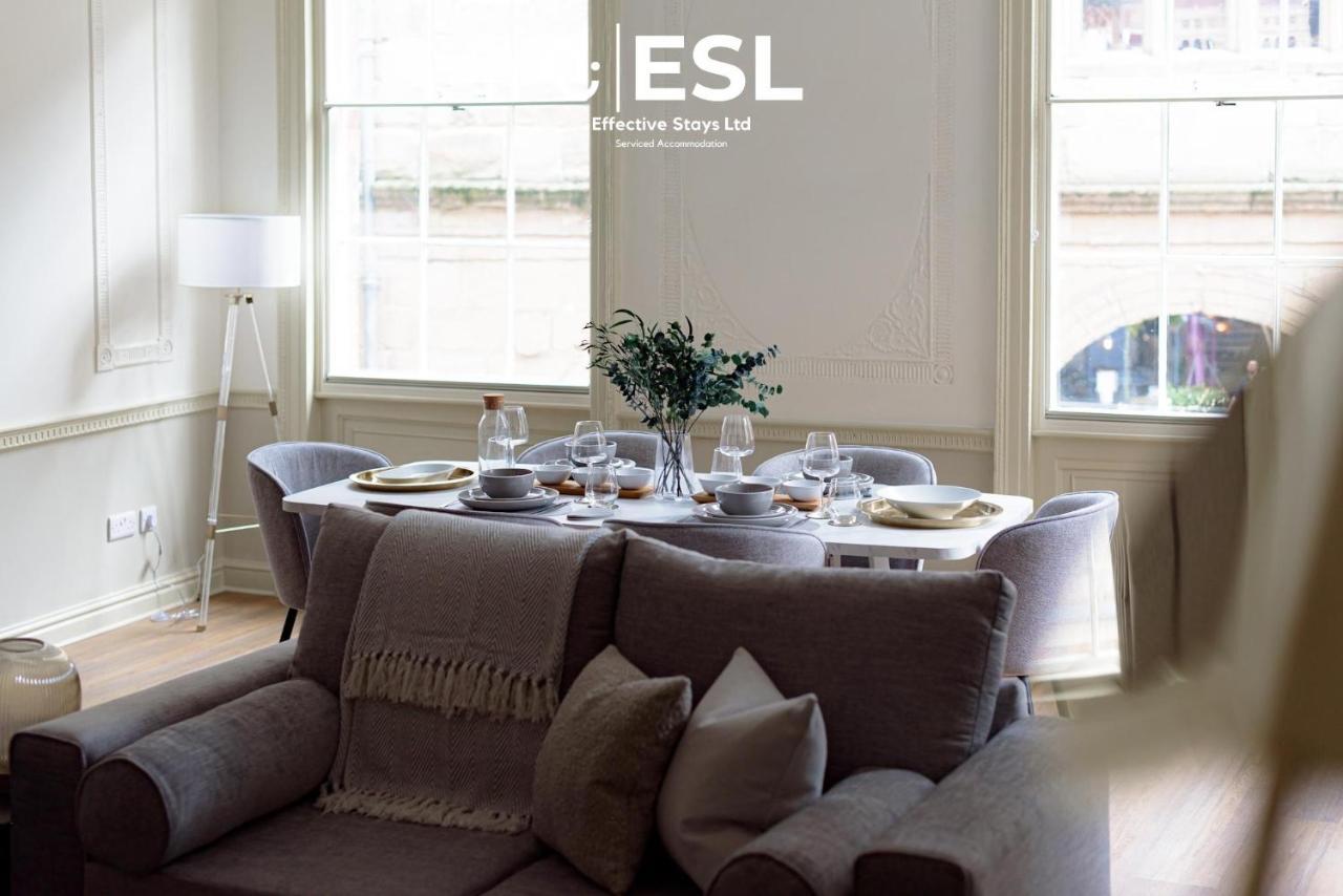 Most Central Luxury Grade 2 Listed Apartment Overlooking Shrewsbury Square - Free Parking Esterno foto