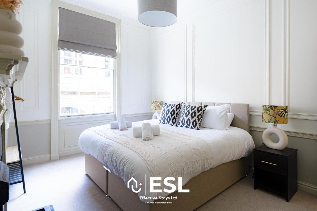 Most Central Luxury Grade 2 Listed Apartment Overlooking Shrewsbury Square - Free Parking Esterno foto
