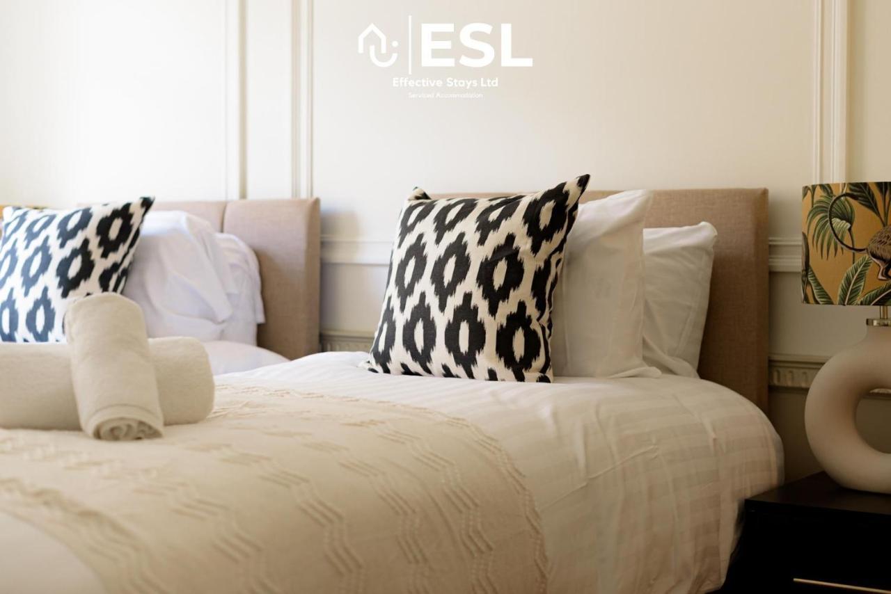 Most Central Luxury Grade 2 Listed Apartment Overlooking Shrewsbury Square - Free Parking Esterno foto