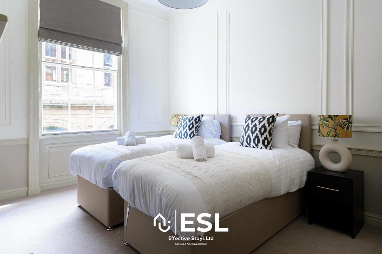 Most Central Luxury Grade 2 Listed Apartment Overlooking Shrewsbury Square - Free Parking Esterno foto