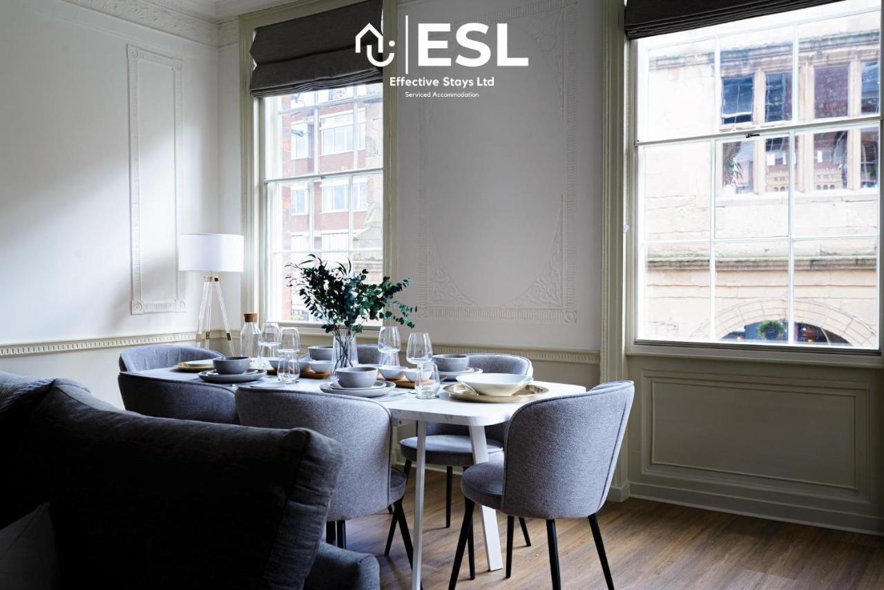Most Central Luxury Grade 2 Listed Apartment Overlooking Shrewsbury Square - Free Parking Esterno foto
