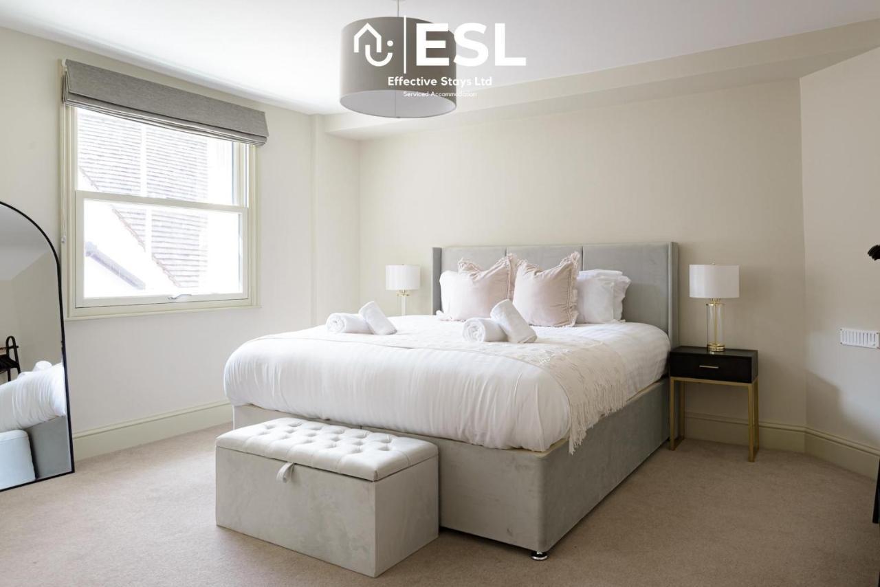 Most Central Luxury Grade 2 Listed Apartment Overlooking Shrewsbury Square - Free Parking Esterno foto