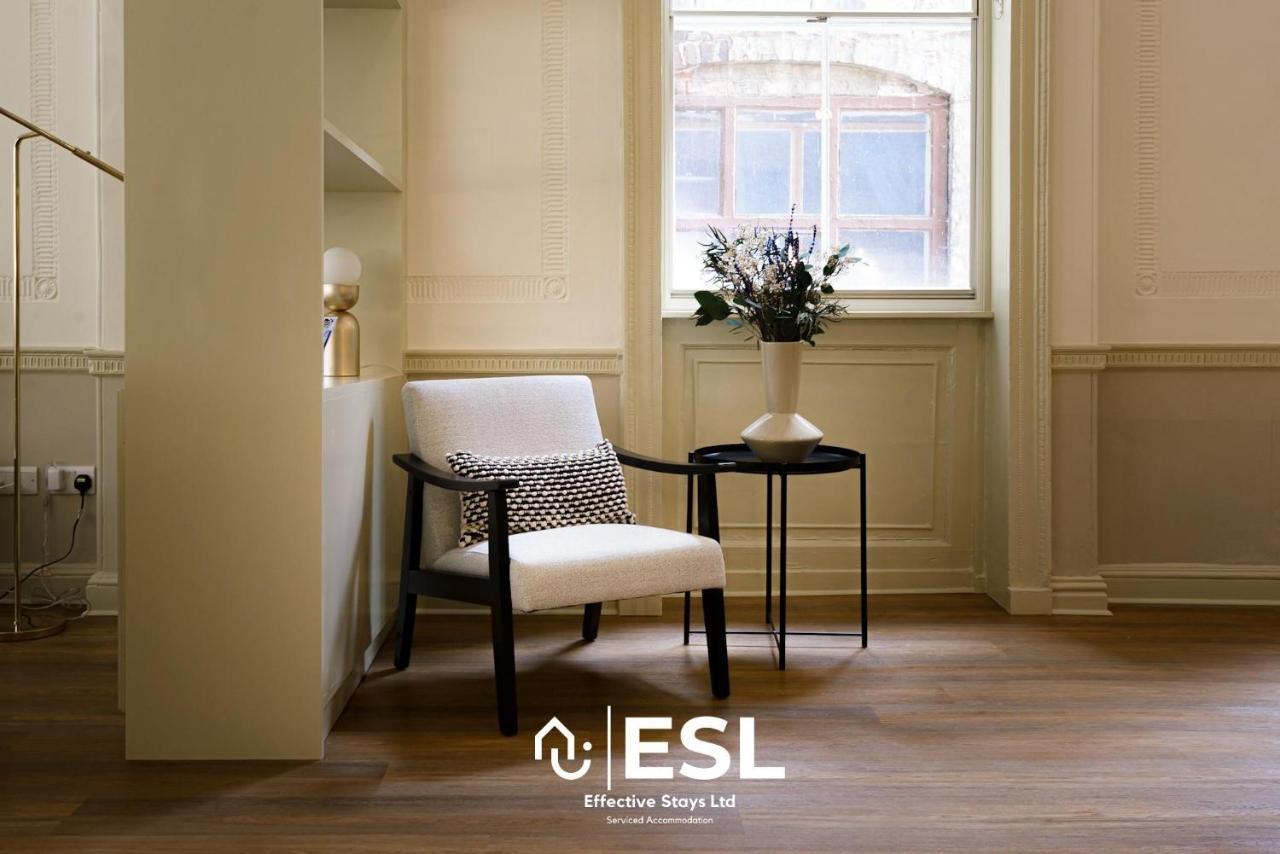 Most Central Luxury Grade 2 Listed Apartment Overlooking Shrewsbury Square - Free Parking Esterno foto