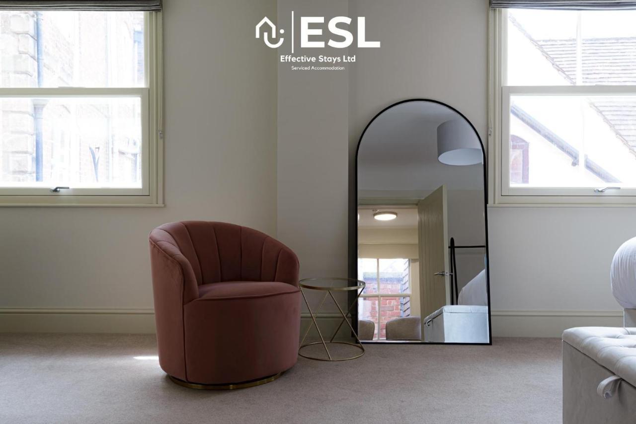 Most Central Luxury Grade 2 Listed Apartment Overlooking Shrewsbury Square - Free Parking Esterno foto