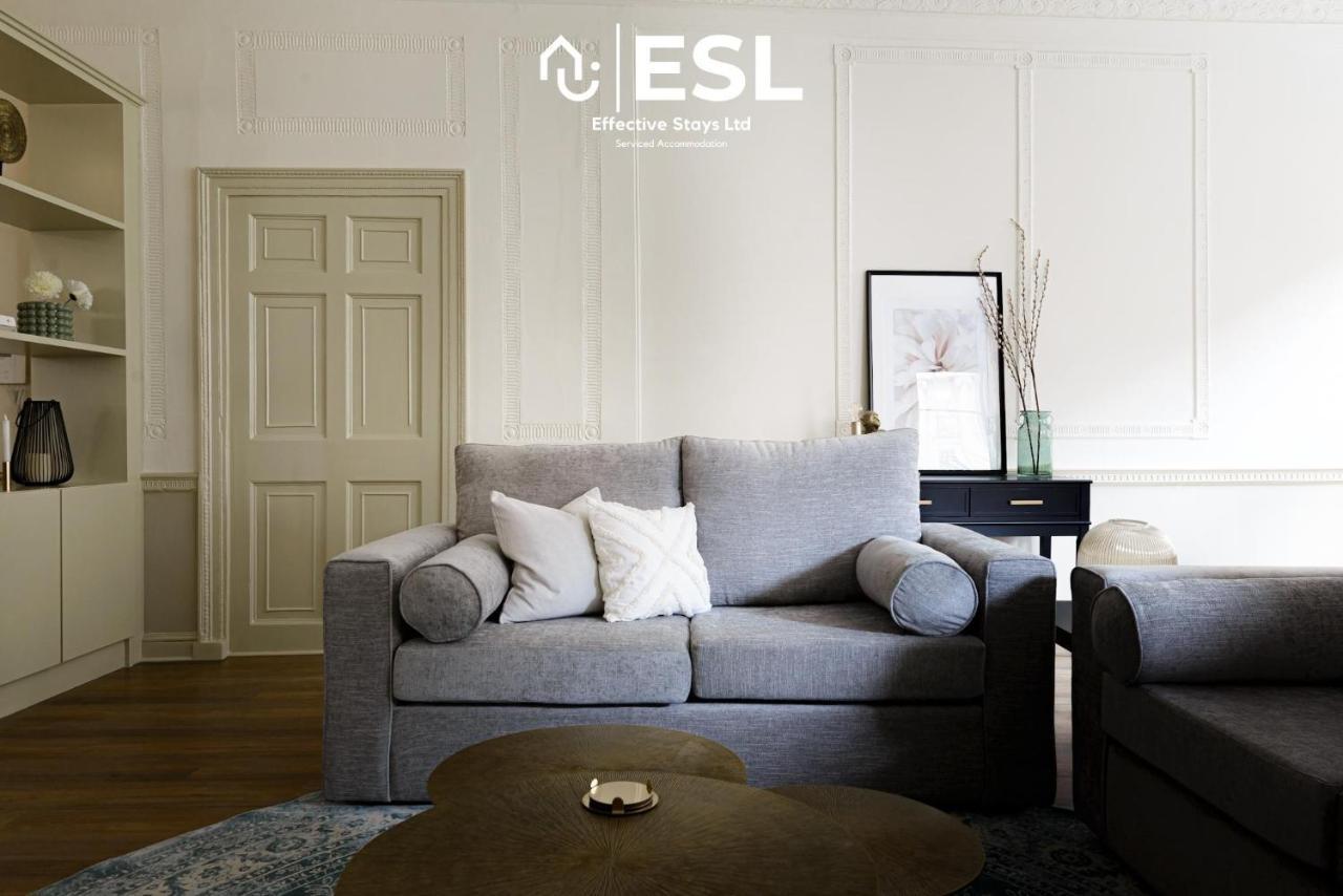 Most Central Luxury Grade 2 Listed Apartment Overlooking Shrewsbury Square - Free Parking Esterno foto